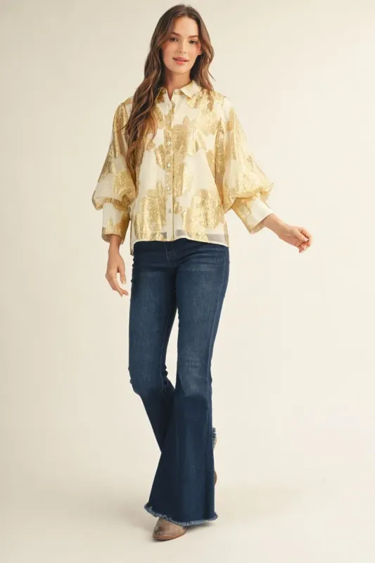 The Gilded Garden Blouse