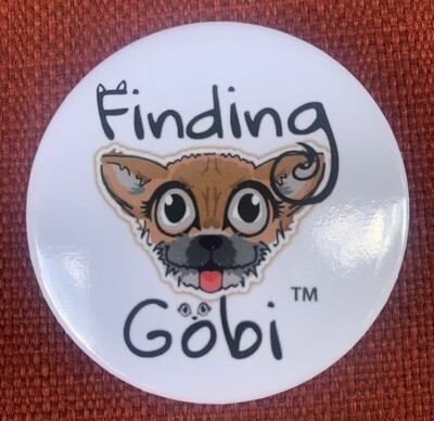 Finding Gobi Sticker - White
