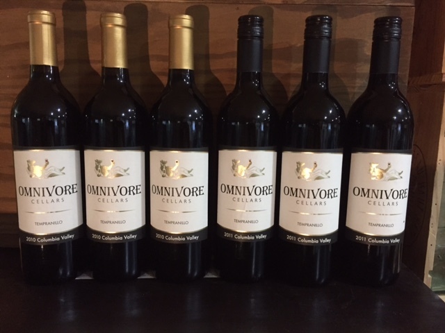 Verical Six Pack of Omnivore Tempranillo 2010 &amp; 2011