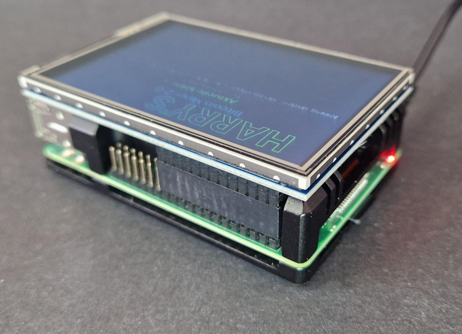 Harrys Bitcoin Miner 2.0 mit Display