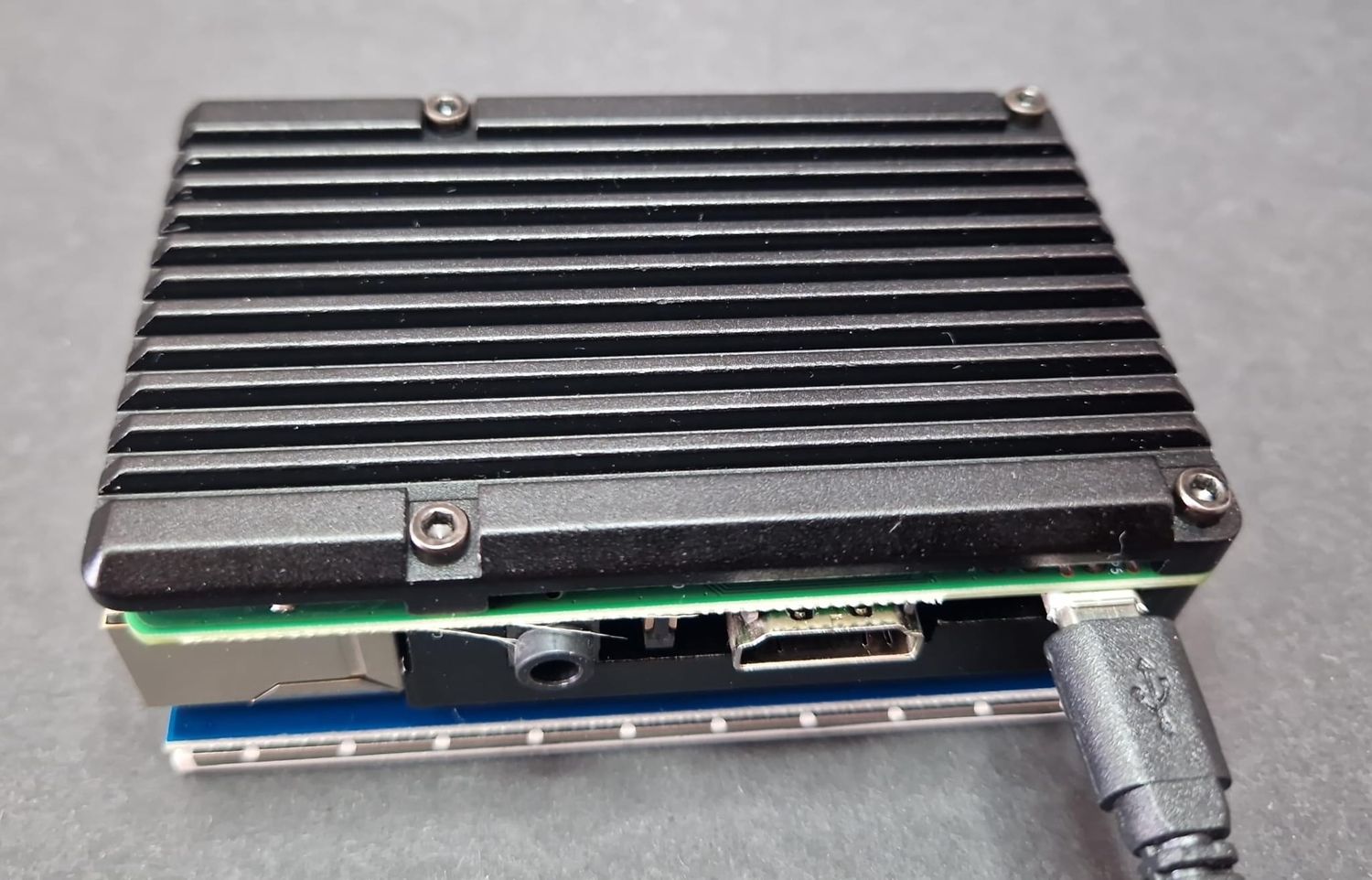 Harrys Bitcoin Miner 2.0 mit Display