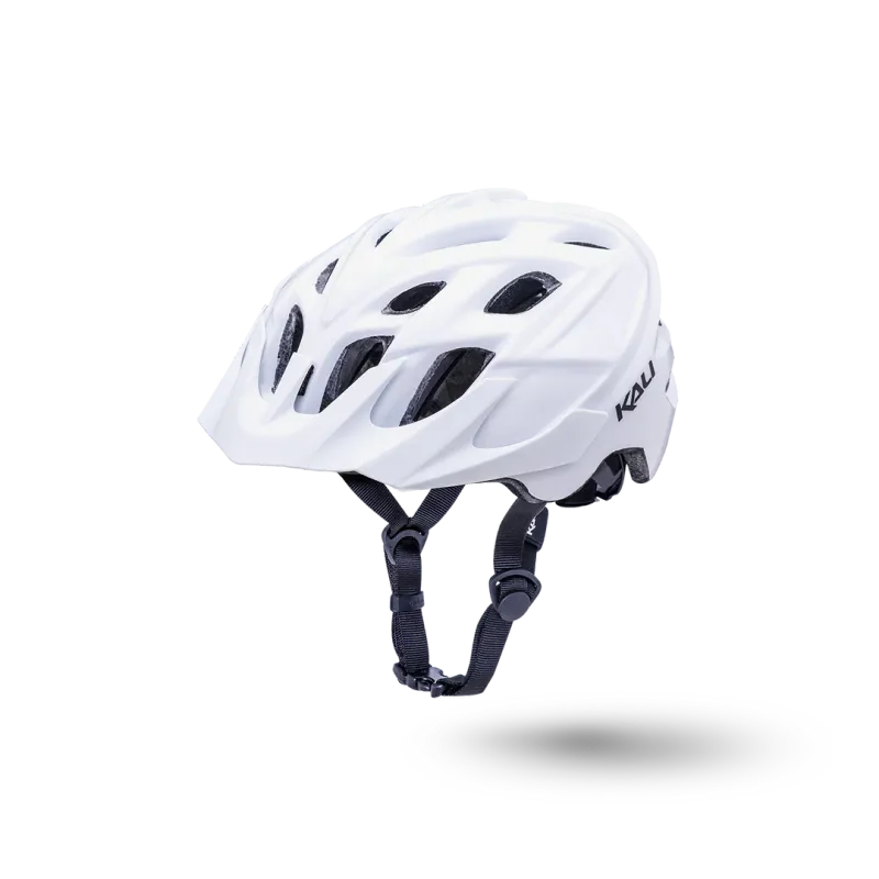 Kali Protectives Chakra Solo Helmet - Solid White, Large/X-Large