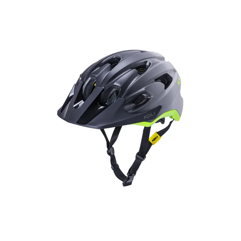 Pace Trail Helmet Fade Mat Blk/Gry/Gls Fluo Ylw  L/XL