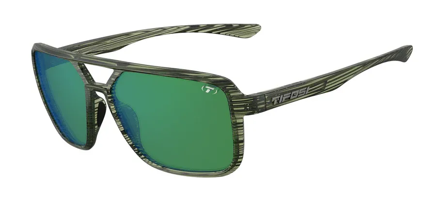 Salto, Olive Stripe Fade Polarized Sunglasses