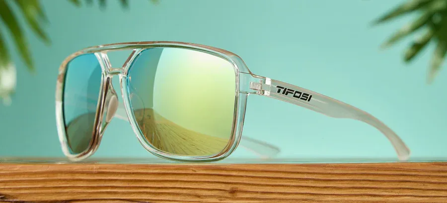 Salto, Crystal Clear Single Lens Sunglasses