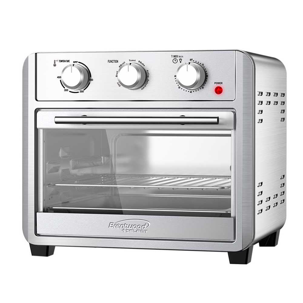 BRENTWOOD – 22L Convection Air Fryer Toaster Oven 1700W – Stainless Steel
