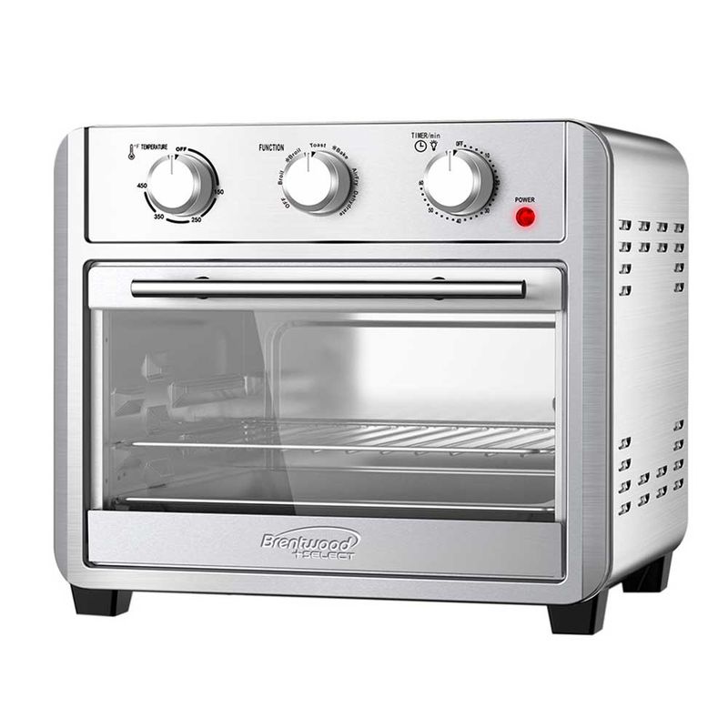 BRENTWOOD – 22L Convection Air Fryer Toaster Oven 1700W – Stainless Steel