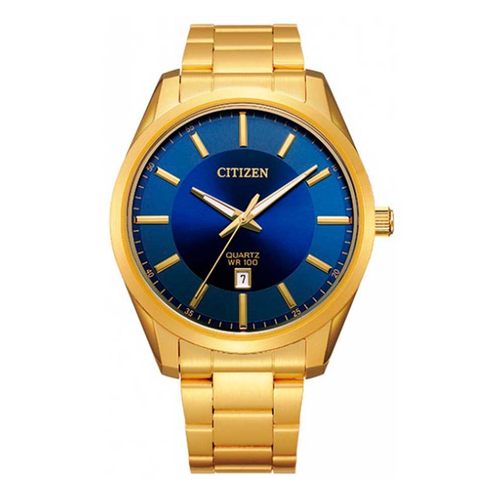 Watch Citizen Quartz Mens Stainless Steel, Classic, Gold-Tone BI1032-58L