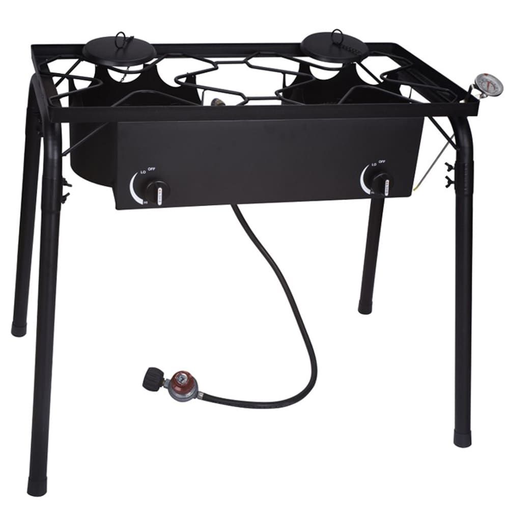 IMUSA Outdoor Propane Double Burner FH-7841CSA