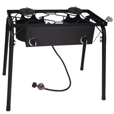 IMUSA Outdoor Propane Double Burner FH-7841CSA