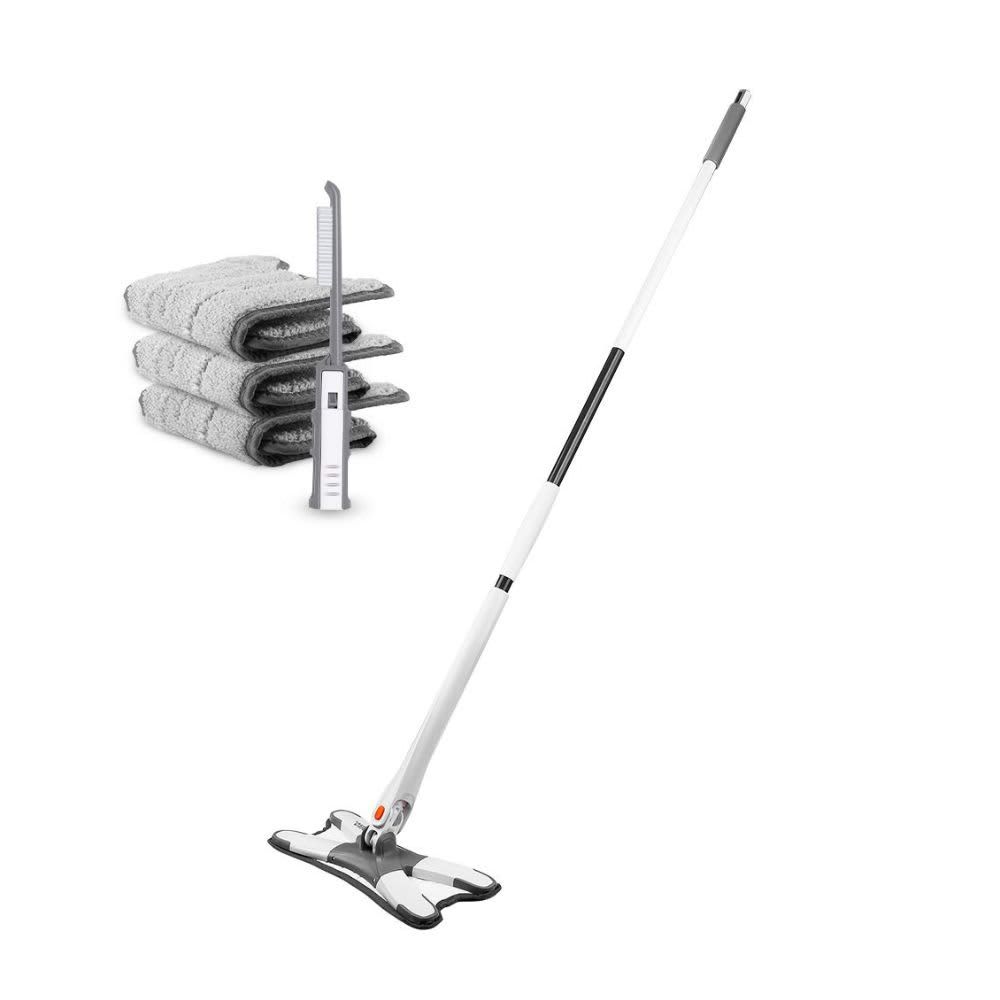 DEKOhm – X‑Type Microfiber Mop for Floor Cleaning – Microfiber