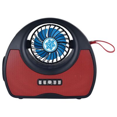 QFX – Multi-Functional Bluetooth Radio with Flashlight & Cooling Fan – Red QFX – Multi-Functional Bluetooth Radio with Flashlight & Cooling Fan – Red