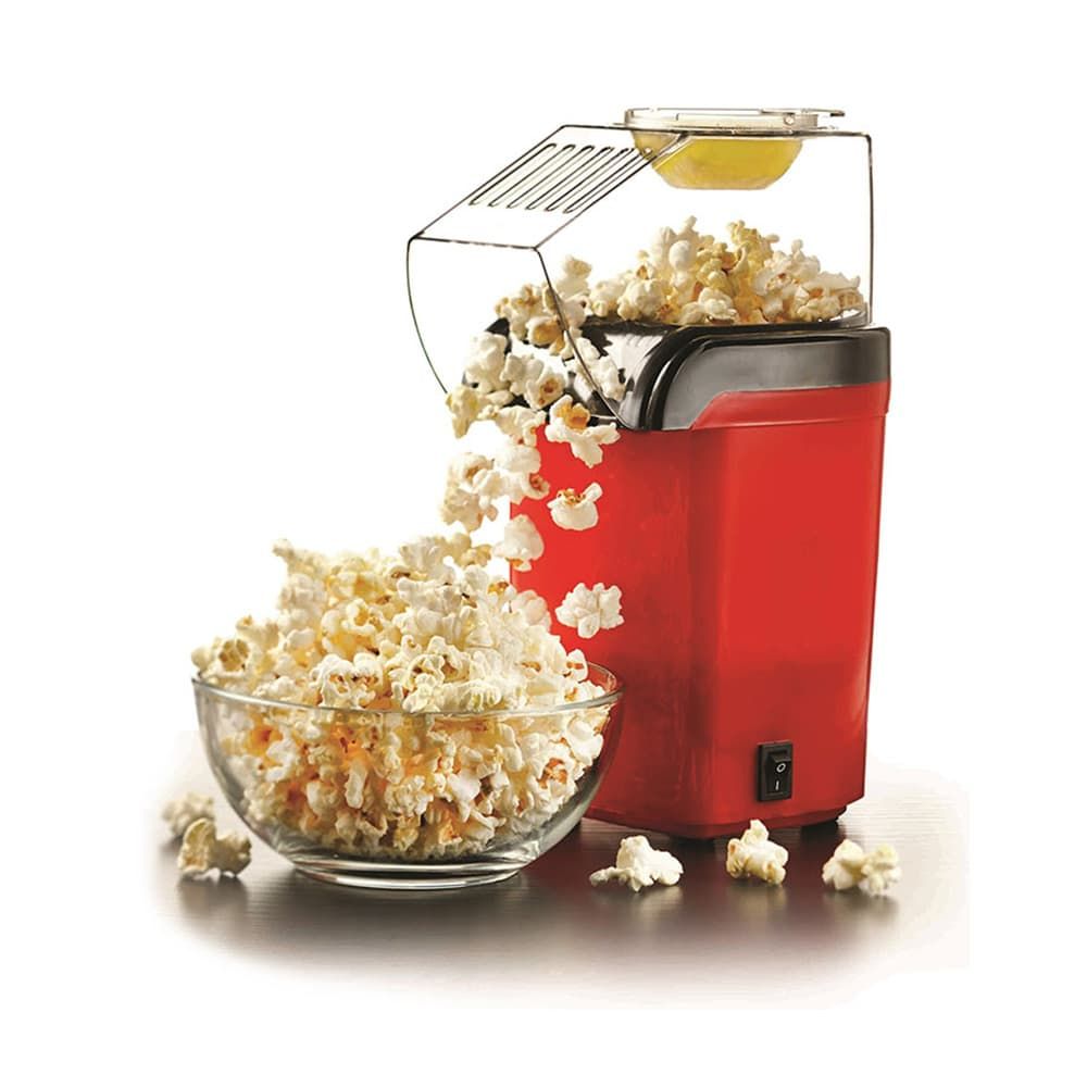 BRENTWOOD – 8-Cup Hot Air Popcorn Maker – Red