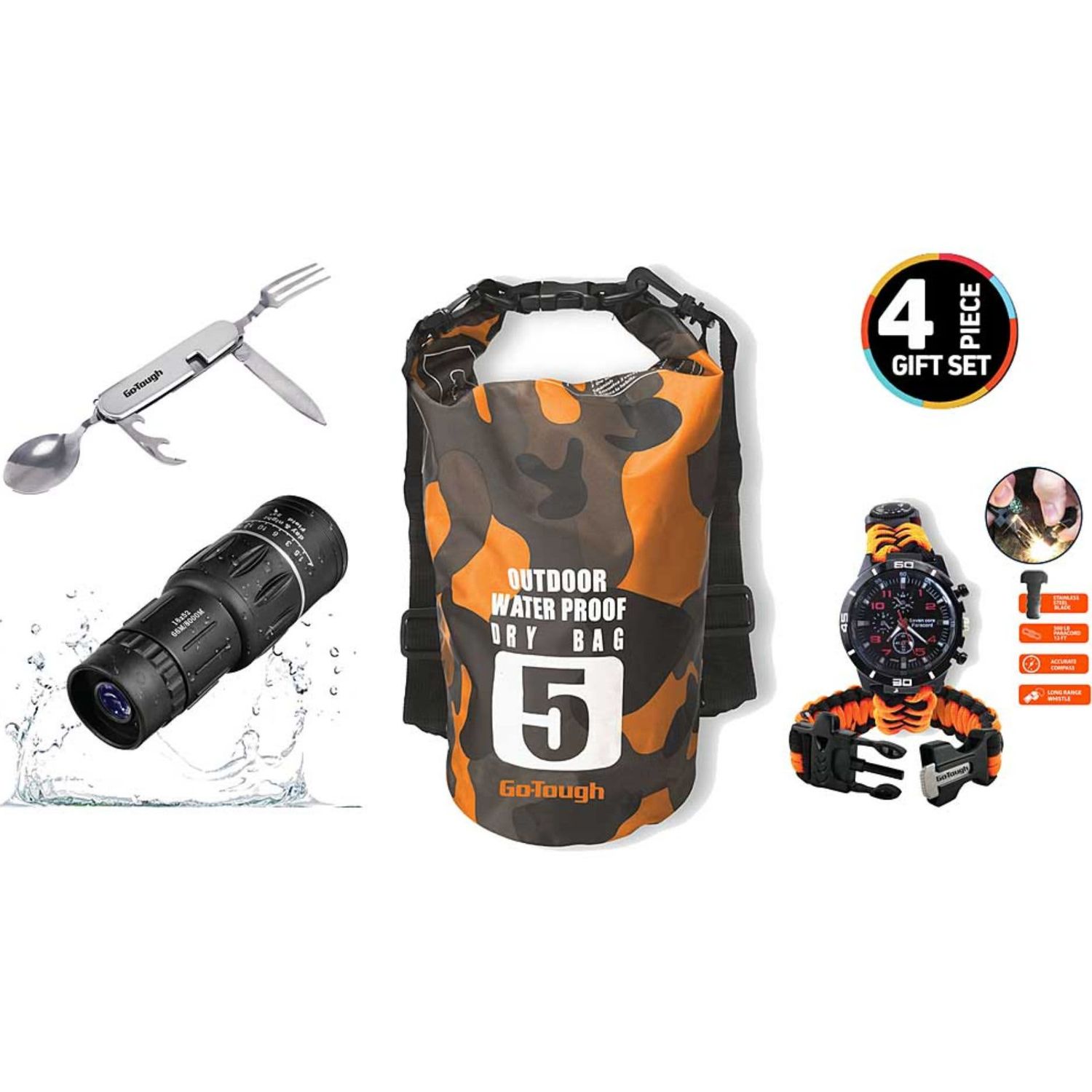 GO TOUGH 4PC DWELLING SET GOT-GT7000