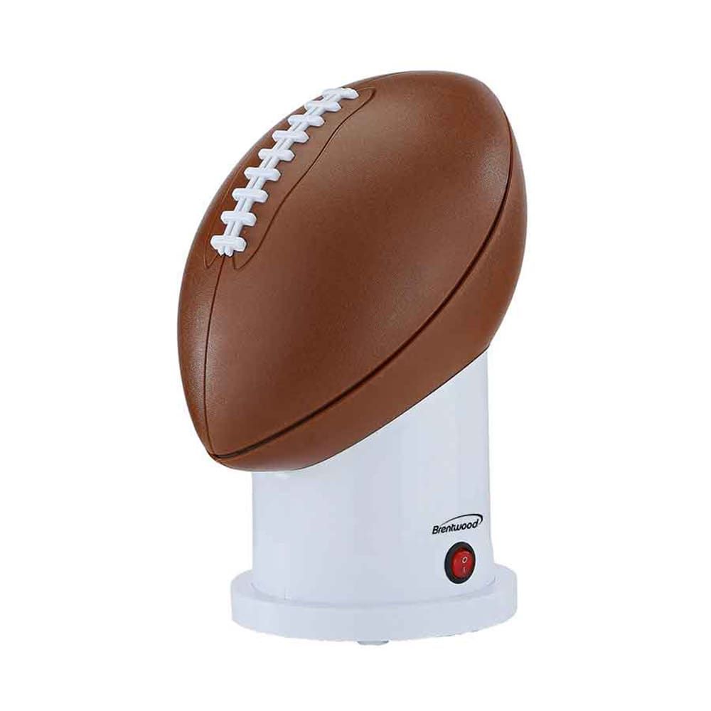 BRENTWOOD – Football Popcorn Maker 8 Cup – Brown