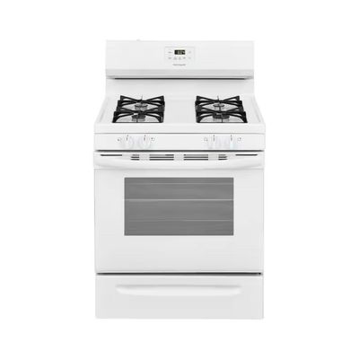 FRIGIDAIRE – 5.0 Cu. Ft. Freestanding Gas Range – White