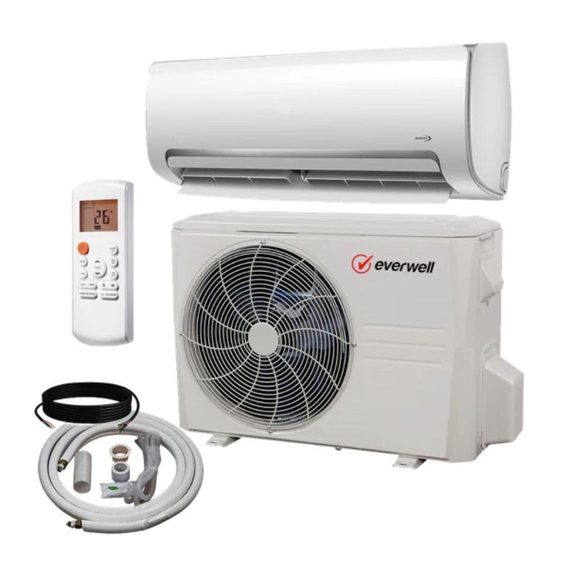 EVERWELL – 12,000 BTU Mini Split Inverter 16 Seer 220v – Cooling Only
