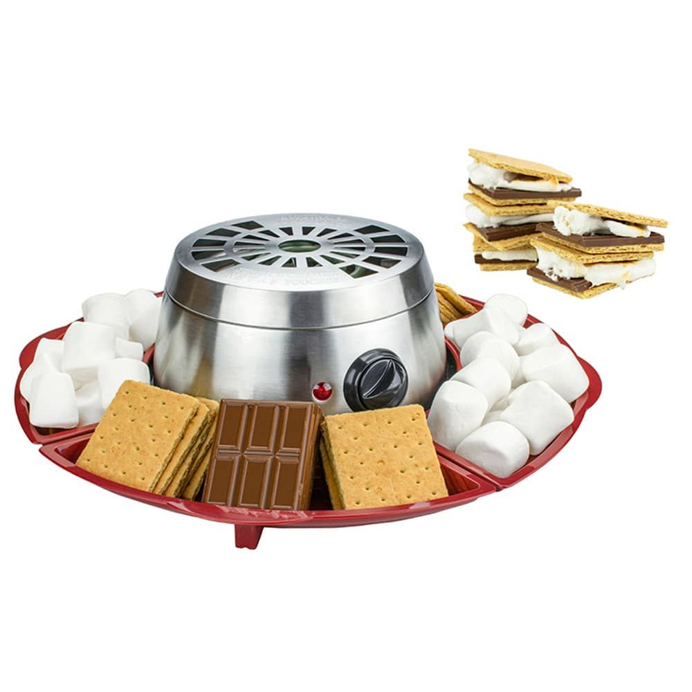 BRENTWOOD – Indoor Electric S’mores Maker – Stainless Steel BRENTWOOD – Indoor Electric S’mores Maker – Stainless Steel