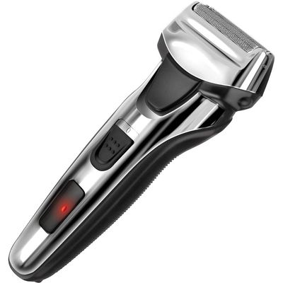 GROOM ESSENTIALS – Rechargeable Dual Blade Foil Shaver – Black