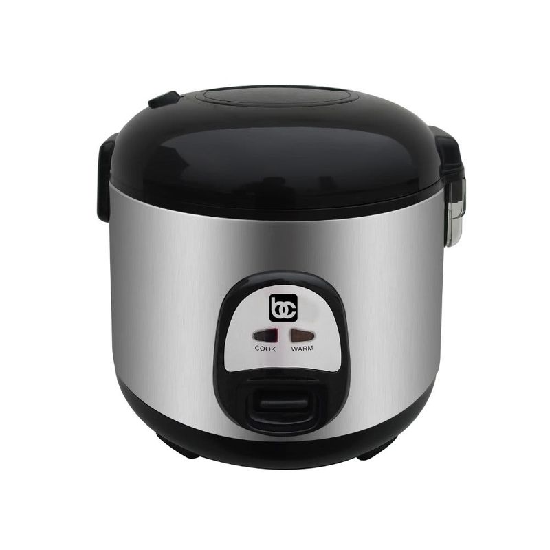 Bene Casa 7 Cup Stainless-Steel Thermo Rice Cooker, Simple Function BC-43921 Bene Casa 7 Cup Stainless-Steel Thermo Rice Cooker, Simple Function BC-43921