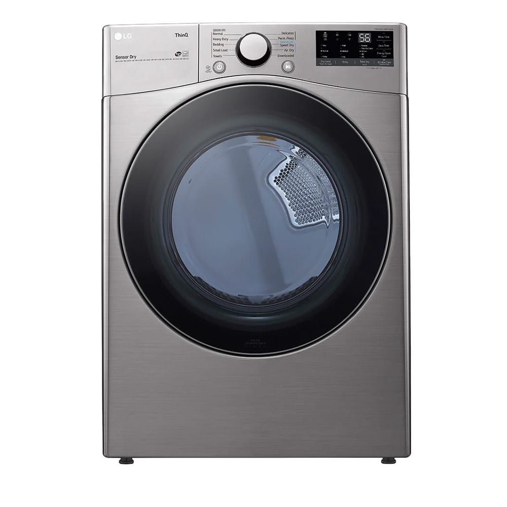LG - 7.4 Cu. Ft. Stackable Smart Electric Dryer DLE3600V