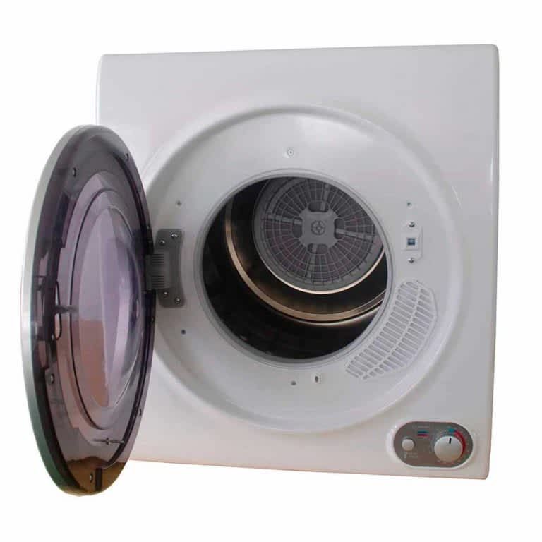 Avanti 110-Volt Automatic Portable Compact Dryer with Stainless Drum and See-Thru Window110V D110-1IS