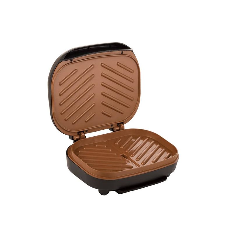 BRENTWOOD – 2 Serving Electric Grill & Panini 750W – Black