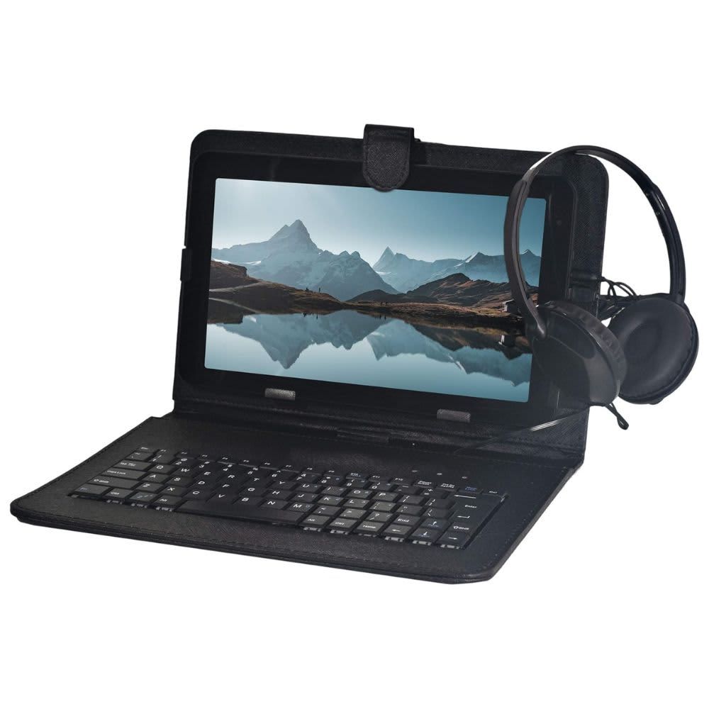 CRAIG – Quad Core 10.1 in. Tablet with Keyboard Case – Black