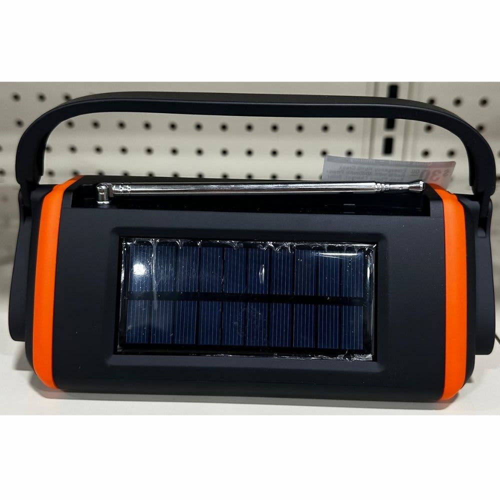 Emergency Hand Crank Radio with 4000mAh Power Bank Phone Charger, Solar Hand Crank Portable AM/FM Weather Radio