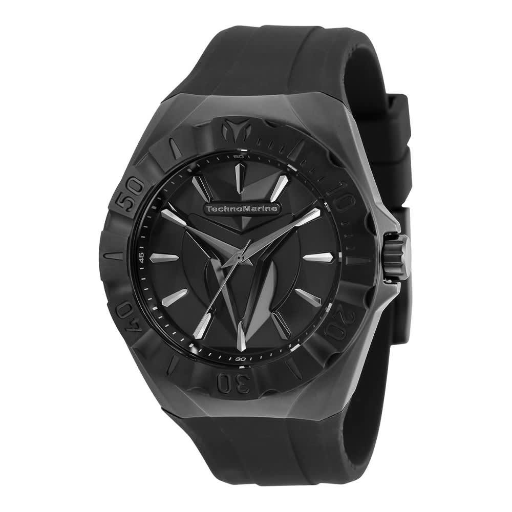 Watch TechnoMarine Cruise Monogram Men's Watch - 45mm, Black TM-120016