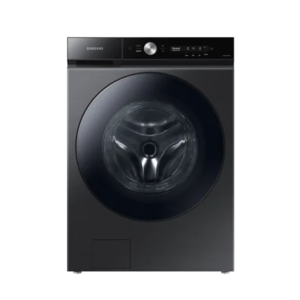 Samsung Bespoke 5.3 cu. ft. Ultra-Capacity Smart Front Load Washer in Brushed Black with Super Speed Wash and AI Smart Dial  WF53BB8700AV