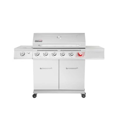 Royal Gourmet 6-Burner Propane Gas Grill in Stainless Steel with Sear Burner and Side Burner GA6402S Royal Gourmet 6-Burner Propane Gas Grill in Stainless Steel with Sear Burner and Side Burner GA6402S