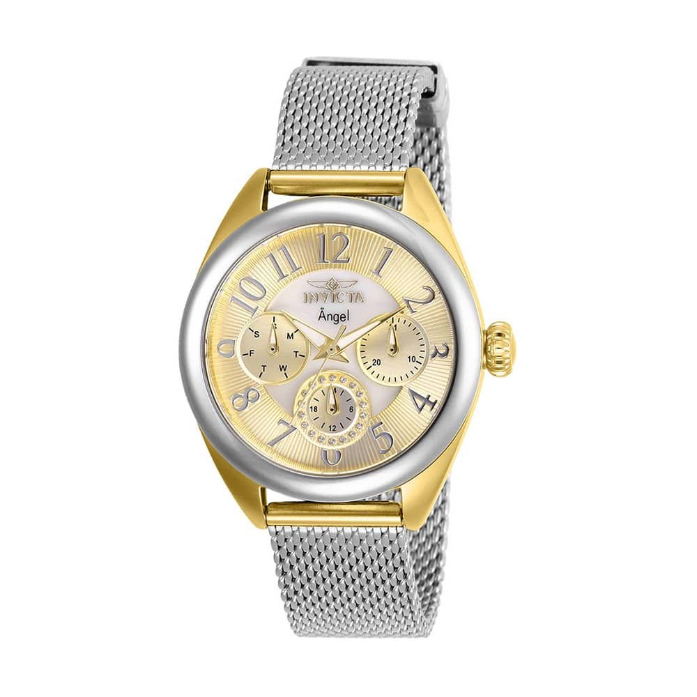 Invicta Angel Women's Watch w/Mesh Band - 35mm, Steel, Gold (27452) Invicta Angel Women's Watch w/Mesh Band - 35mm, Steel, Gold (27452)