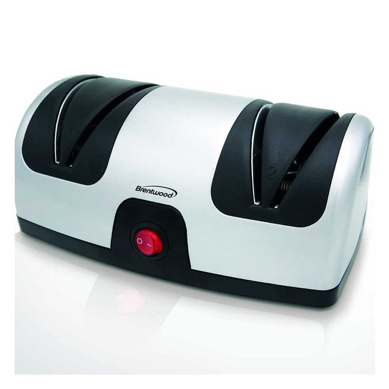 BRENTWOOD – 2 Stage Electric Knife Sharpener – Black