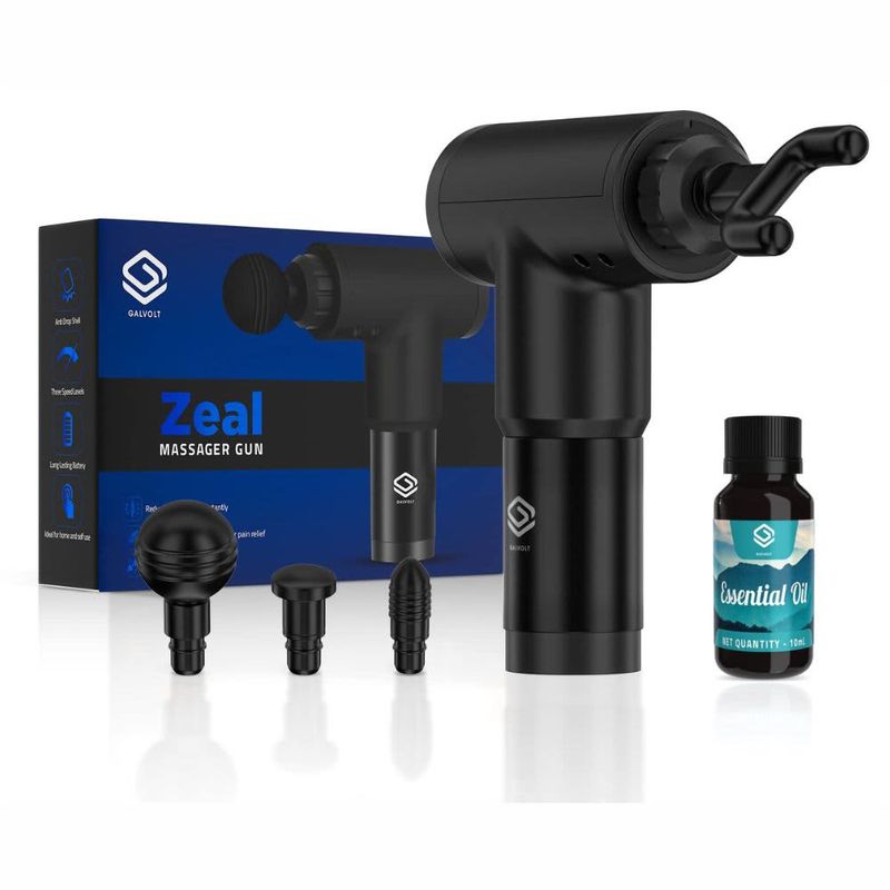 Galvolt Zeal Massager Gun, Deep Tissue Percussion Muscle Massage for Pain X002J4NV75 Galvolt Zeal Massager Gun, Deep Tissue Percussion Muscle Massage for Pain X002J4NV75