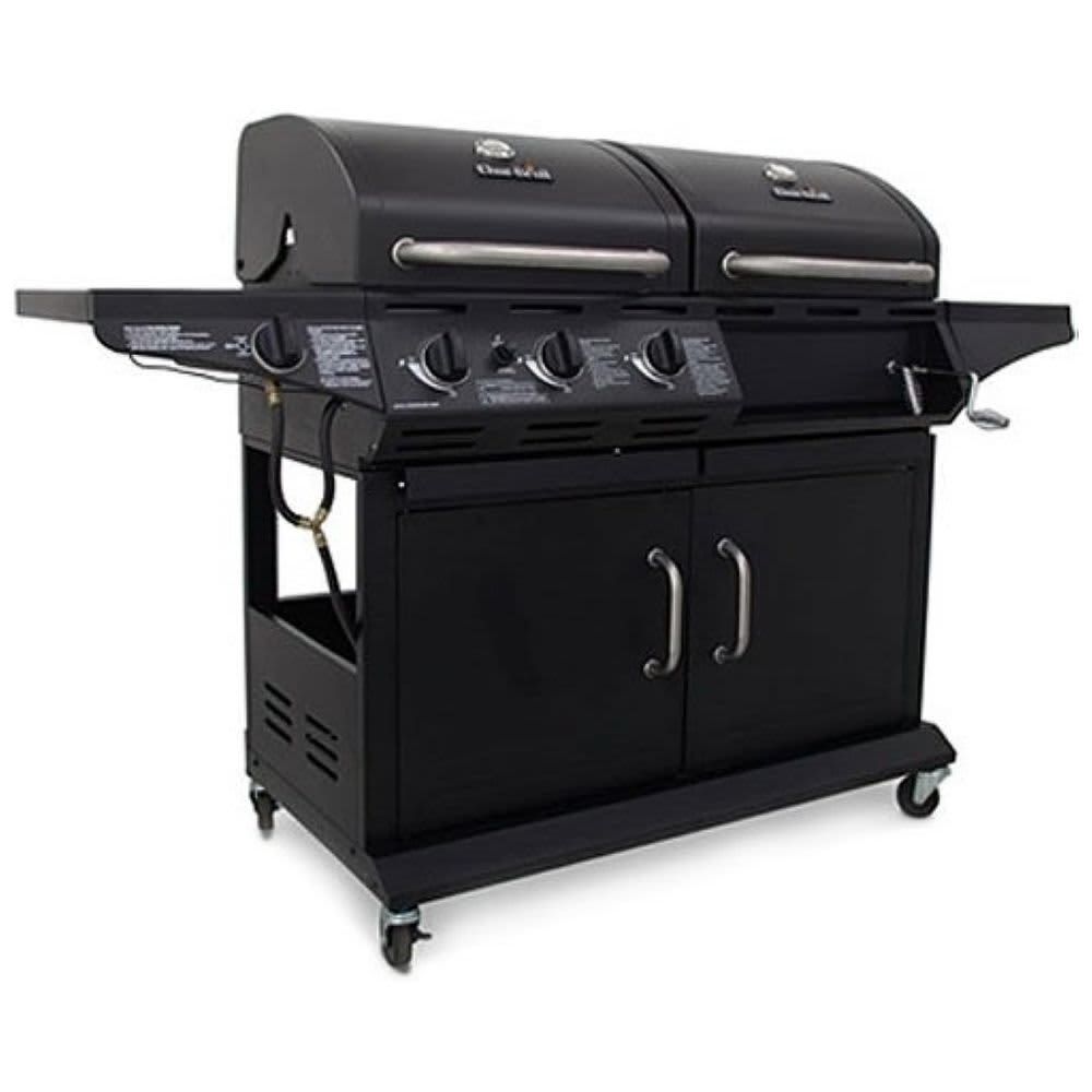 Char-Broil Deluxe Charcoal & Gas 505 Combo Grill 463714514