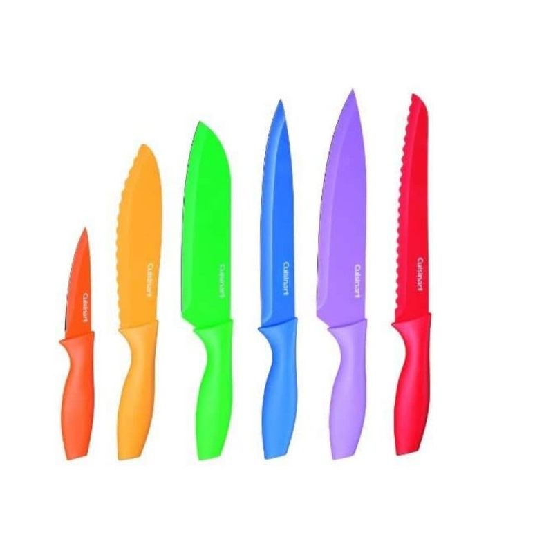 CUISINART – Advantage 12 Piece Color Knife Set with Blade Guards