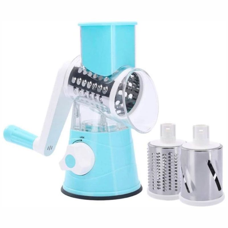 Rotary Grater and Slicer (Blue) 8 B09NR6Z2DZ