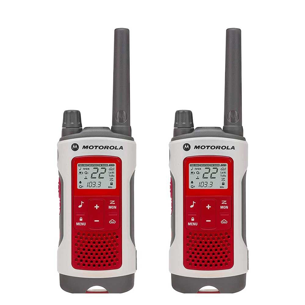 MOTOROLA 2-WAY RADIO 22CH FM FLASHLITE 35-MI T482