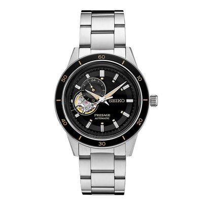 Watch Seiko Presage 60s Style Steel Bracelet Men's SSA425