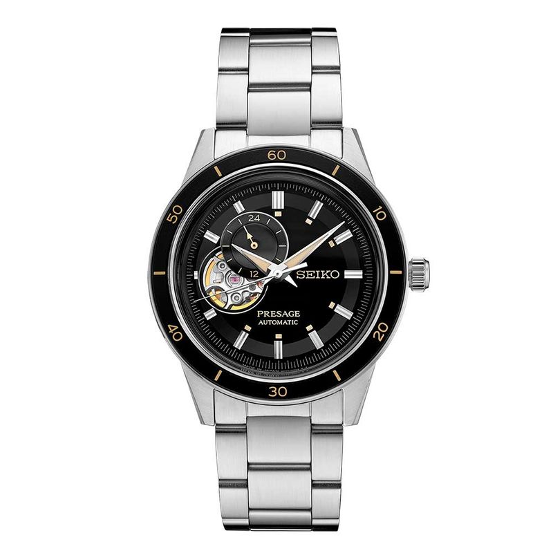 Watch Seiko Presage 60s Style Steel Bracelet Men's SSA425