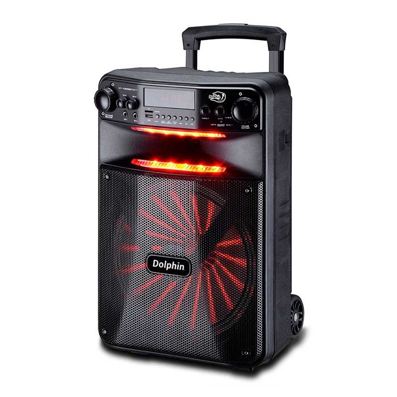 DOLPHIN 12" RECHARGEABLE PARTY SPEAKER SP-1200RBT