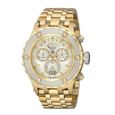 Watch Invicta Men's Subaqua Gold Ion-Plated 80486