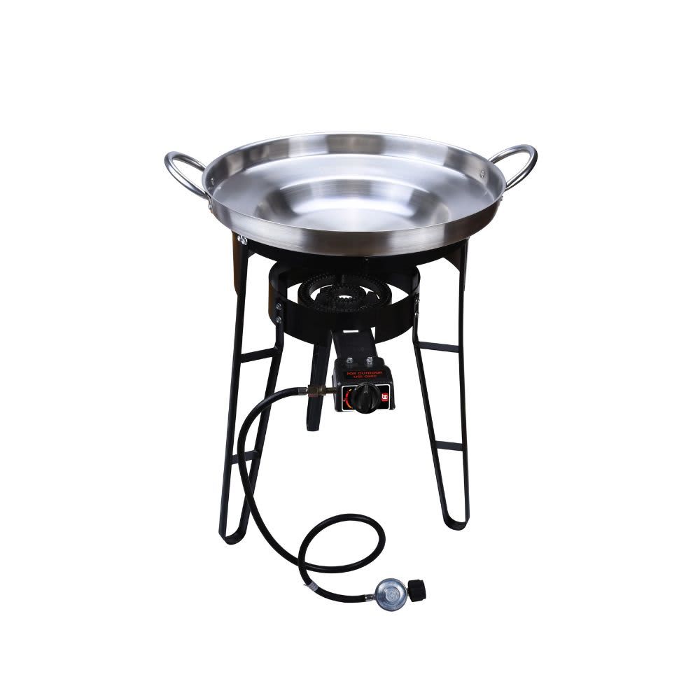 Bene Casa cast-iron Propane Burner with Stand & Comal Set (Party Size) BC-99521