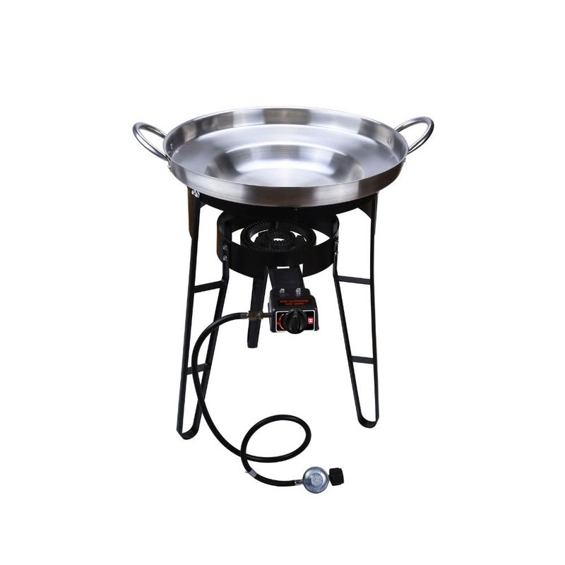Bene Casa cast-iron Propane Burner with Stand & Comal Set (Party Size) BC-99521 Bene Casa cast-iron Propane Burner with Stand & Comal Set (Party Size) BC-99521
