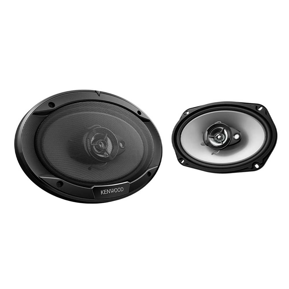 KENWOOD – KFC-S6966 6"x9" 400W 3-Way Speakers – Black