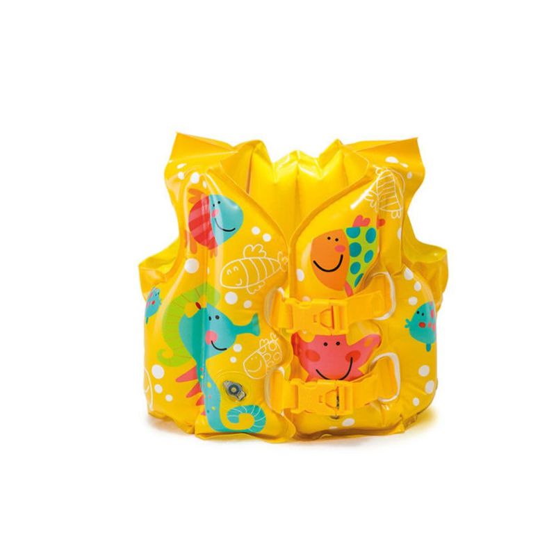 INTEX – Tropical Buddies Inflatable Swim Vest – Orange