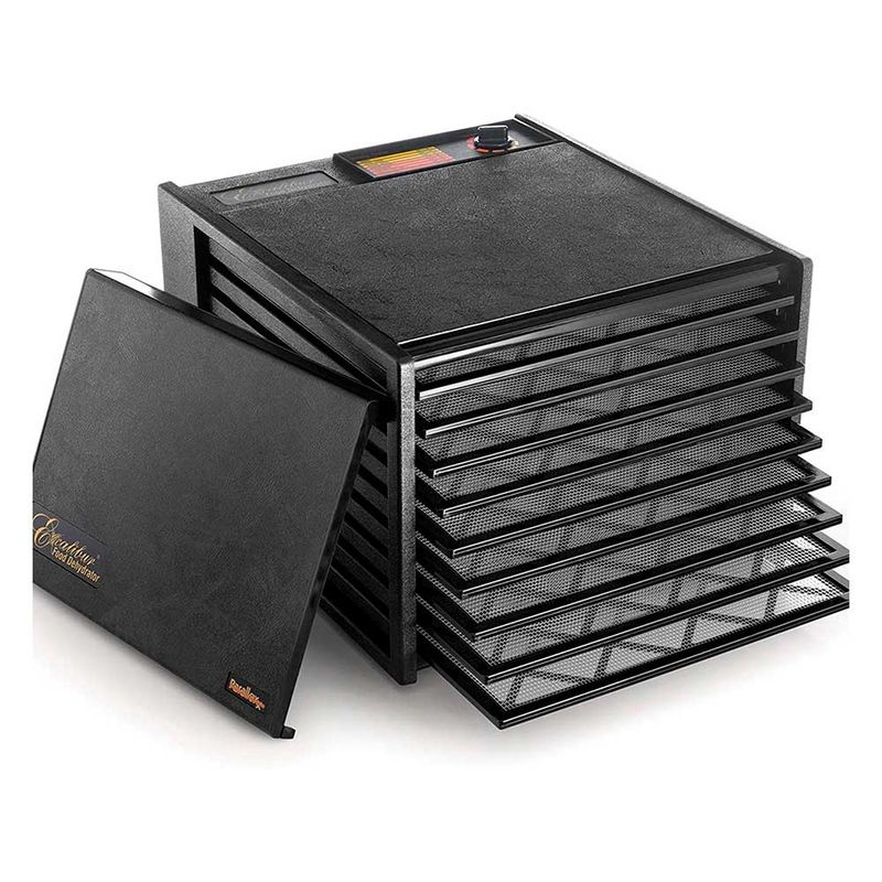 EXCALIBUR 3900B – 9 Tray Food Dehydrator – Black