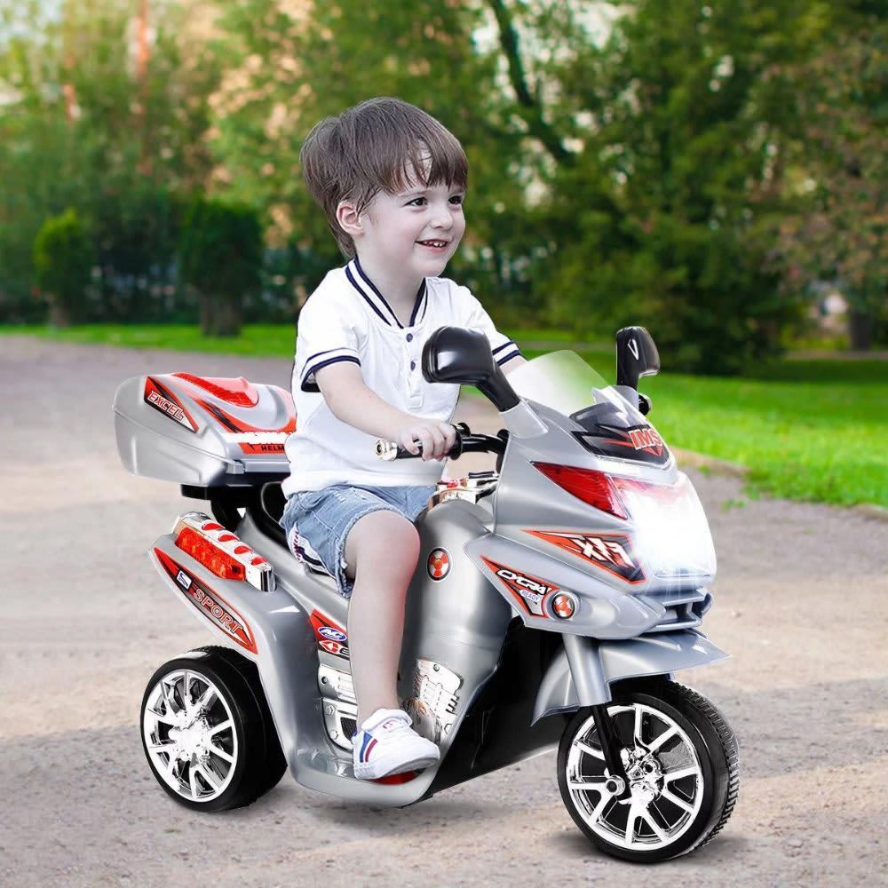 6 V 3 Wheels Kids Ride on Motorcycle TY327423GR