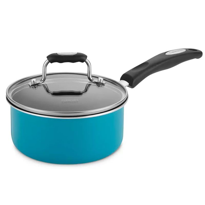 CUISINART – Alum 1.5 Qt Saucepan – Turquoise